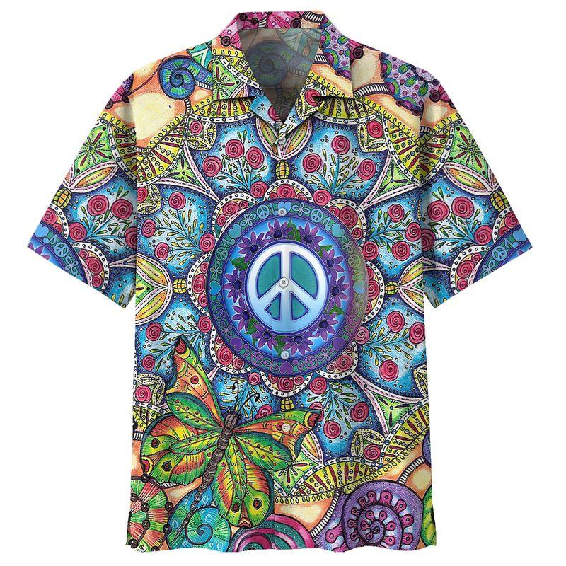 Hippie Beach Hawaii Shirt For Men Women Ha1254