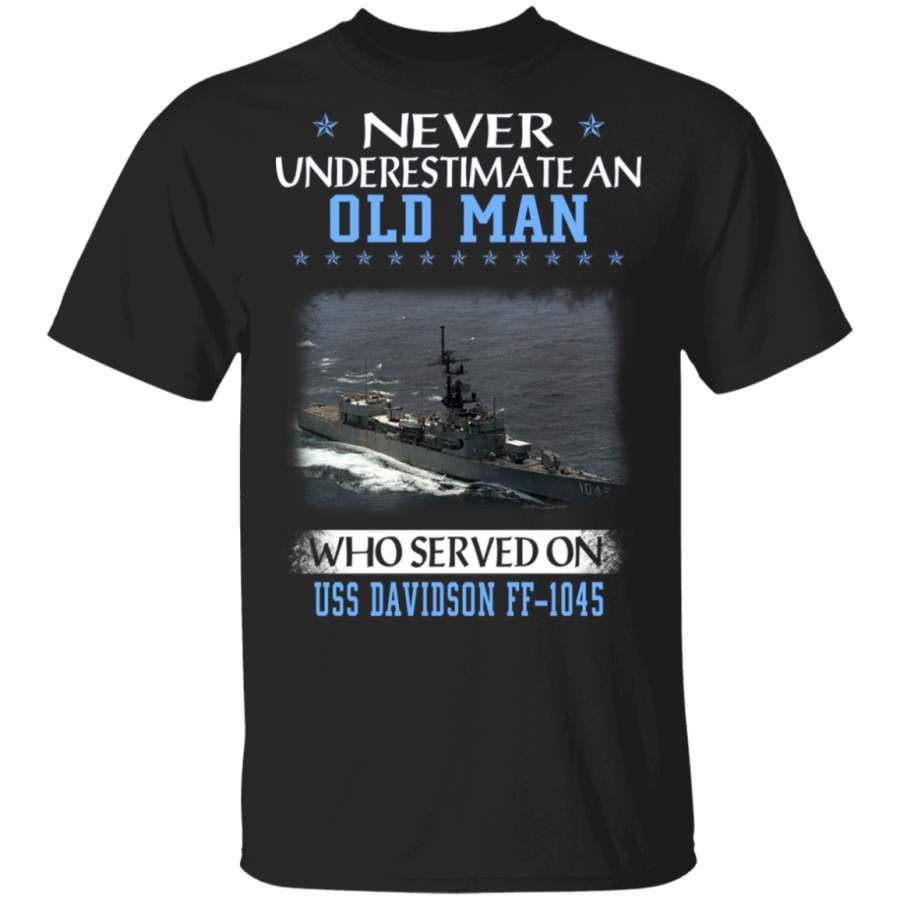 USS Davidson FF-1045 Veterans Day Christmas Gift T-Shirt