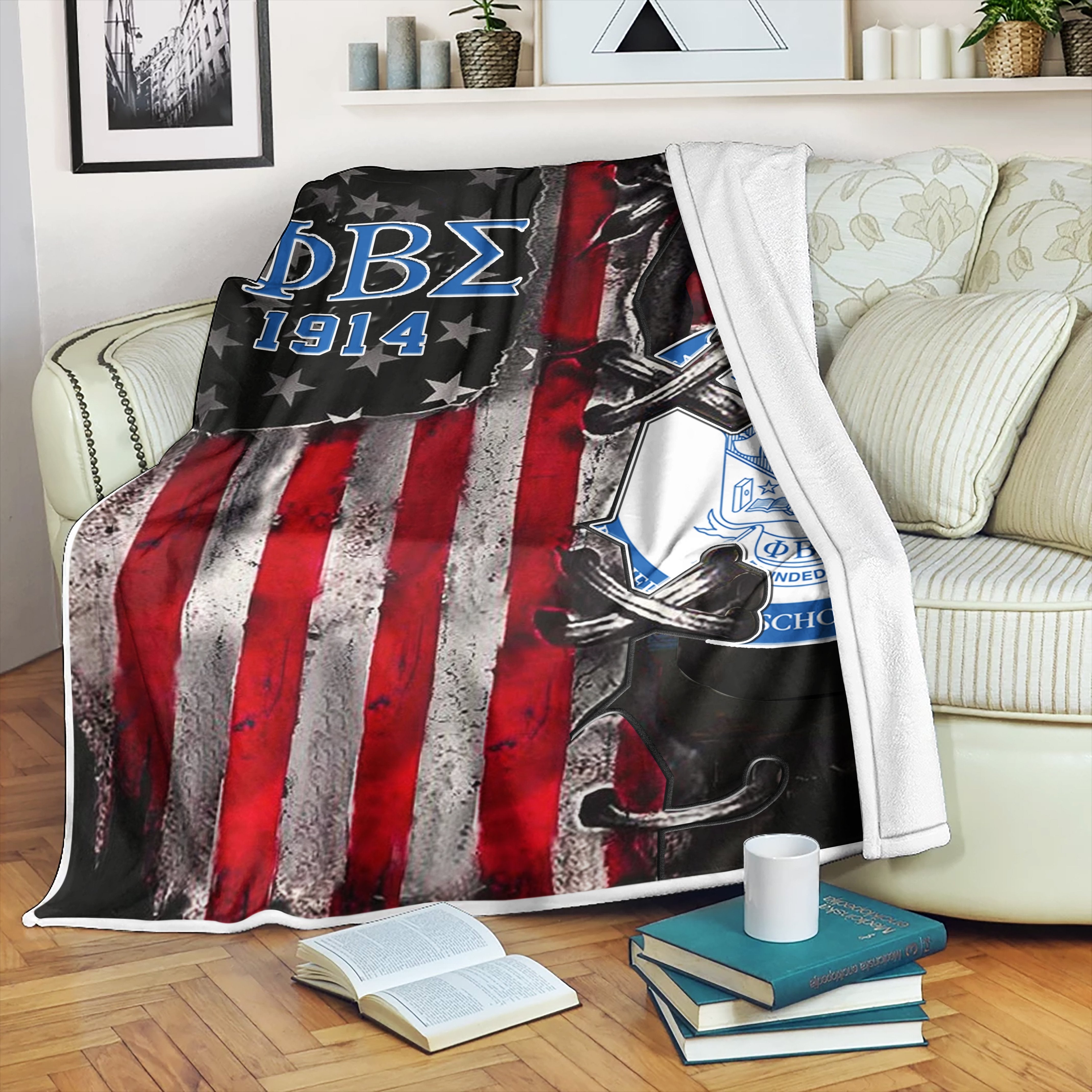 Wonderprint Premium Blanket Phi Beta Sigma Amazing Blanket Lt10