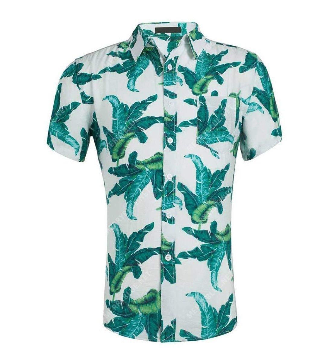 Aloha Hawaiian Shirt Colorful Short Sleeve Summer Beach Casual Shirt For Men And Womens Mens Flower Print Beach