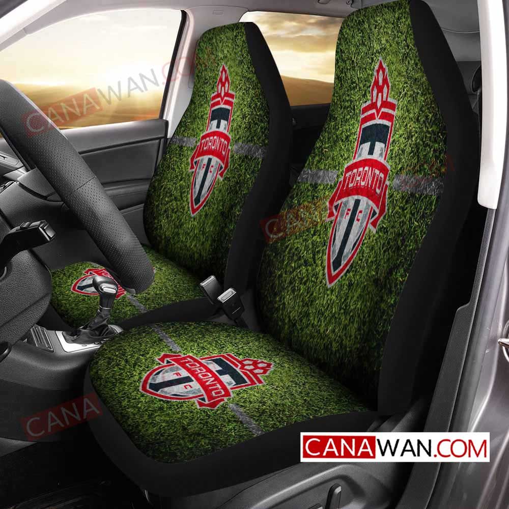 Toronto Fc Skull Art Style4 3D Customized Personalized Car Seat Cover