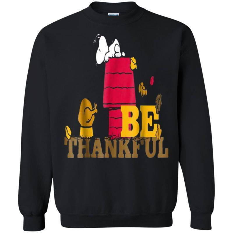 Peanuts Snoopy Woodstock Thanksgiving Unisex Sweatshirt Bespoketshirt Collections