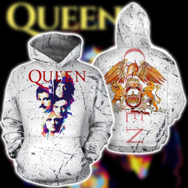 Queen 3D Unisex Hoodie S-5Xl Gift