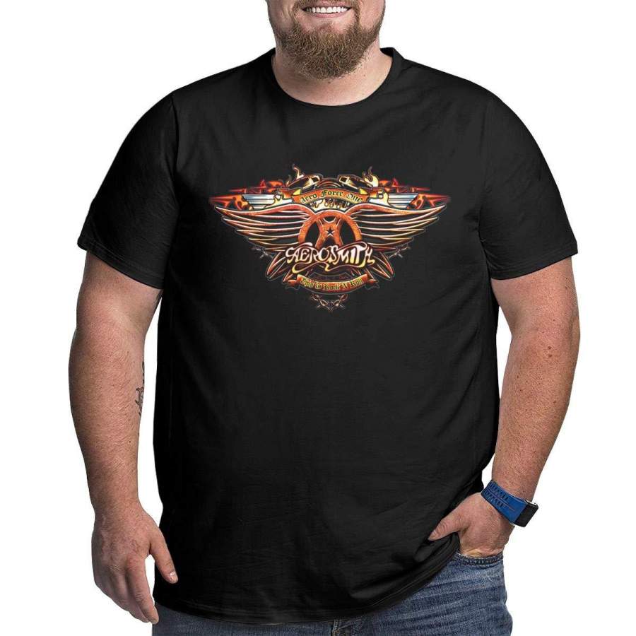 AlvaLynd Mens Tshirts Mens Aerosmith Clothes Big Sizes