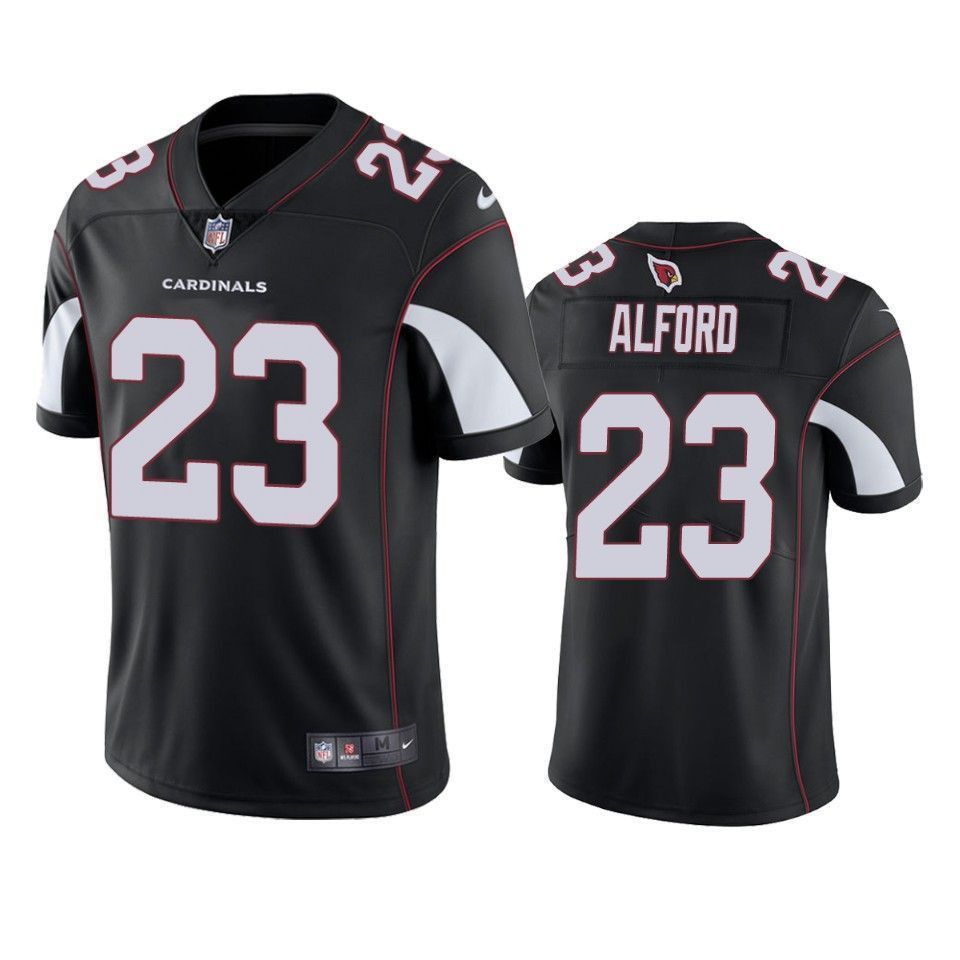 Robert Alford Arizona Cardinals Black Vapor Limited 3D Jersey