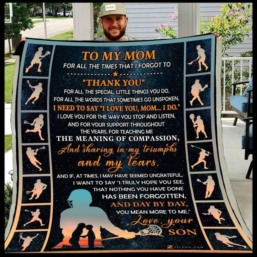 Day By Day You Mean More To Me Giving Mom Blanket