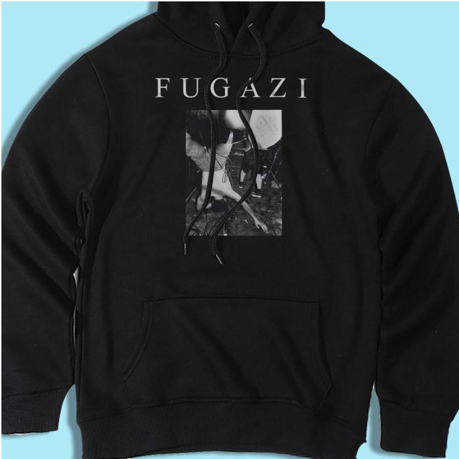 Fugazi Waiting Room Dc Hardcore Vegetarian Hoodie T-Shirt