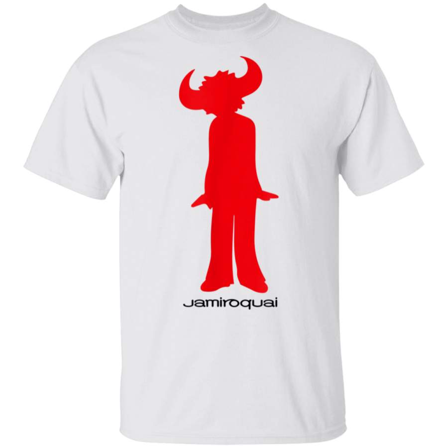 Jamiroquai Official Buffalo Red Logo TShirt