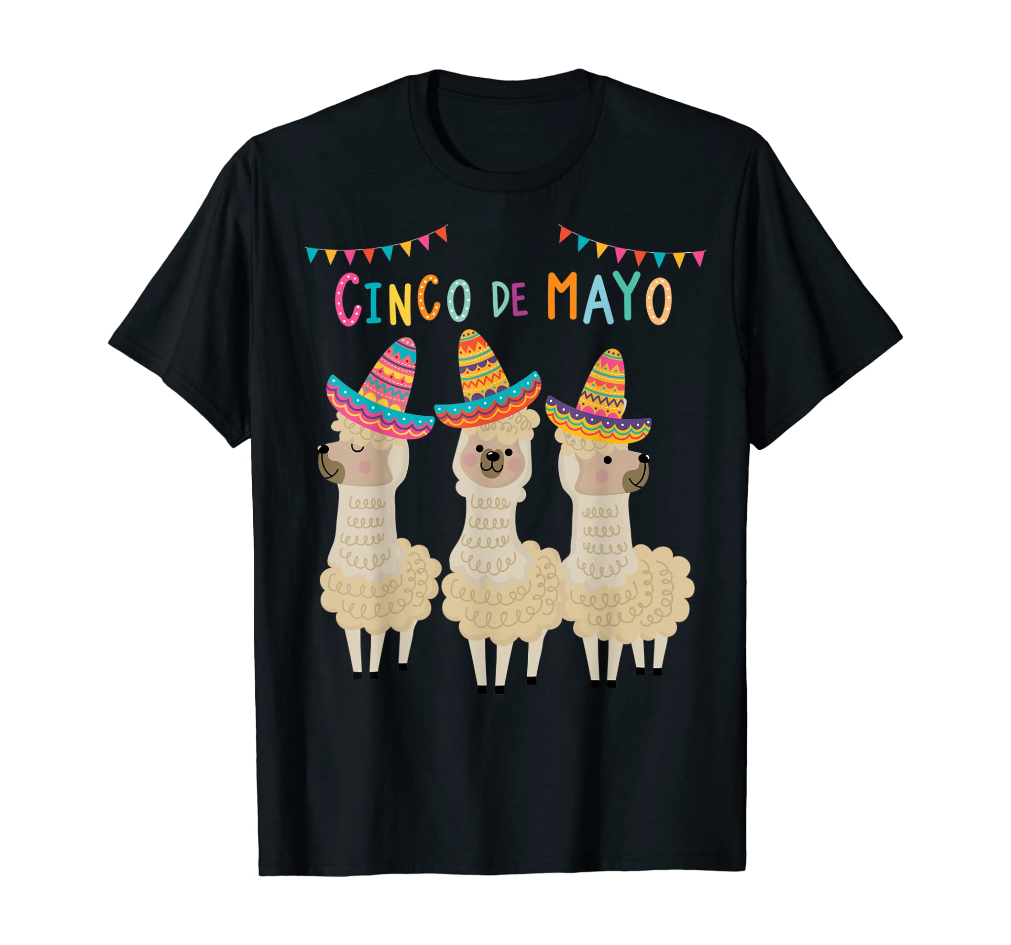 No probLlama Cinco De Mayo Shirt Funny Llama Mexican 5th May