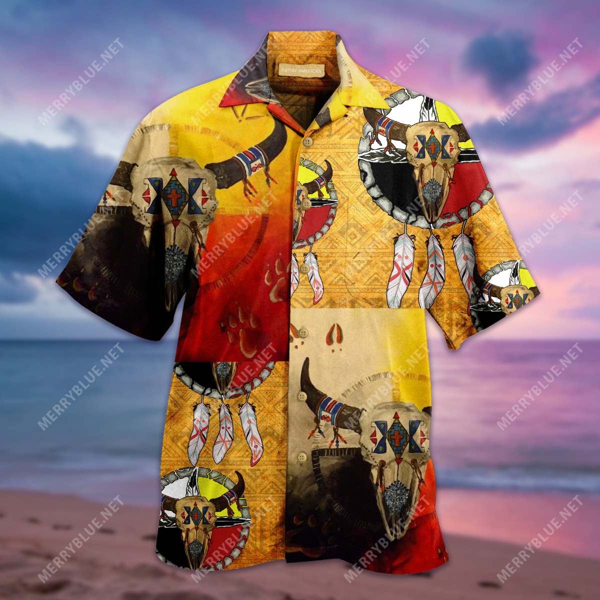 Native American Medicine Wheel Hawaiian Shirt Ha103999