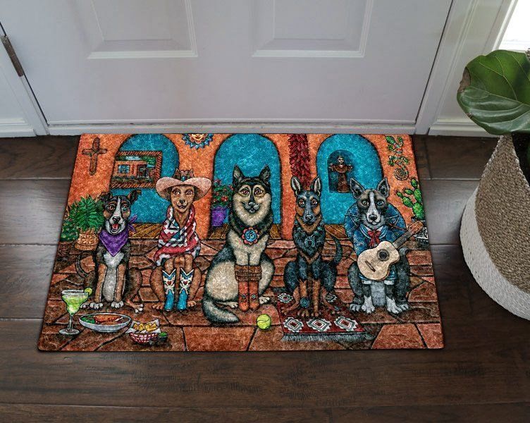 Dog DD040903D Doormat