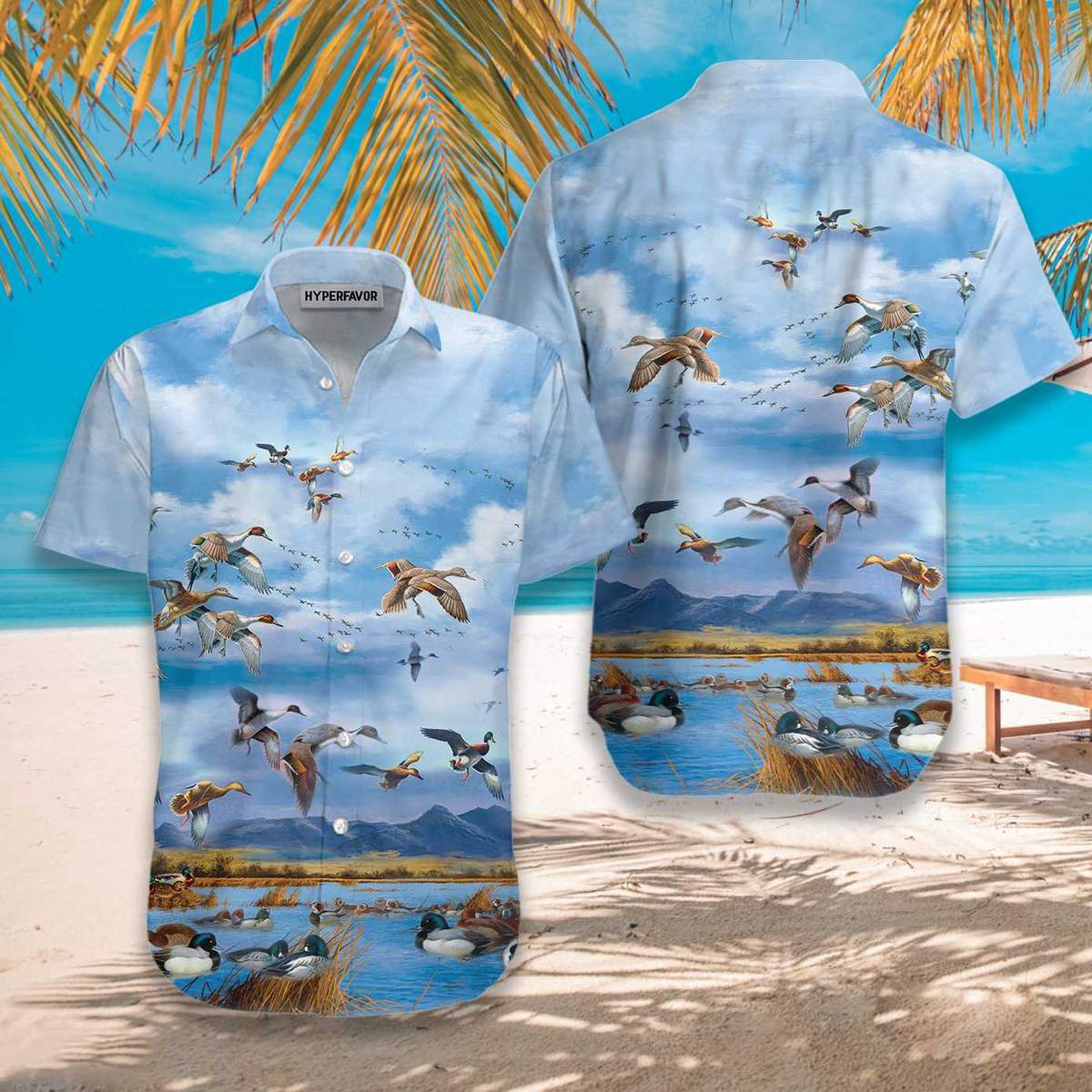 Wild Ducks Keep Your Freedom Hawaii Shirt For Men Women Adult Ha83633