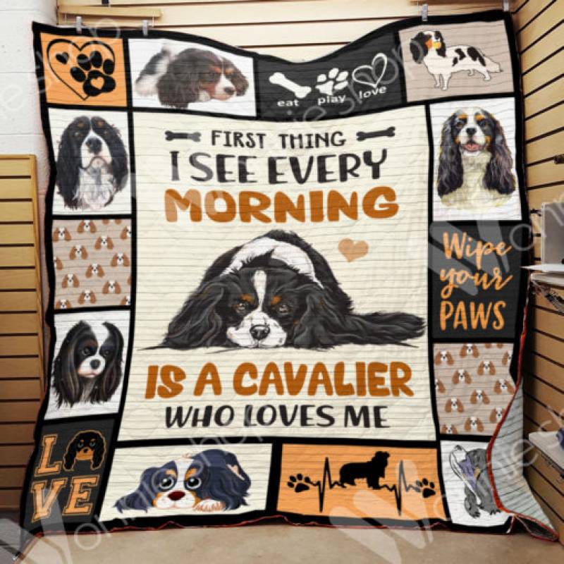 Cavalier King Charles Spaniel Dog Blanket NOV2901 95O41