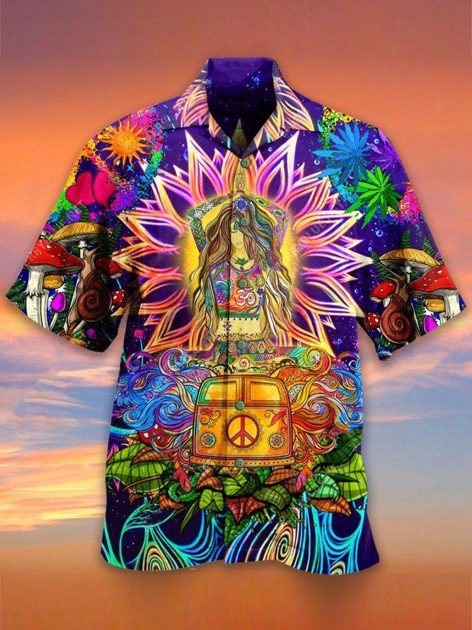 Hippie Bus Colorful Aloha Hawaii Shirts For Men Women Ha9220