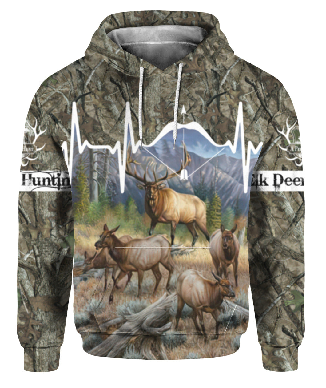 Oragontee Elk Deer Hunting 3D All Over Print | For Men & Women | Adult | Hp1169