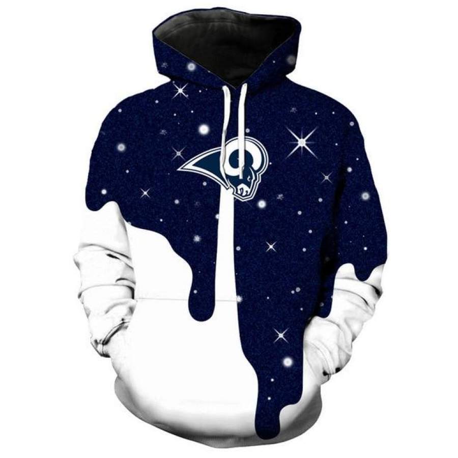 Los Angeles Rams 3D Hoodie