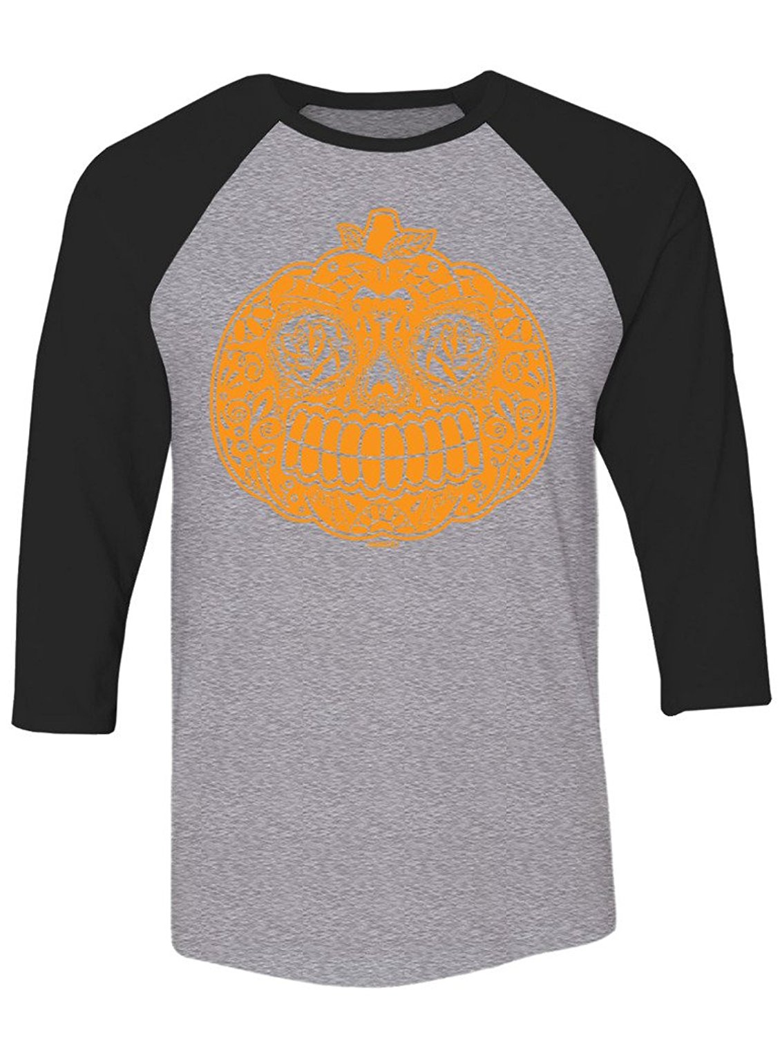 Manateez Candy Pumpkin Jackolantern Raglan