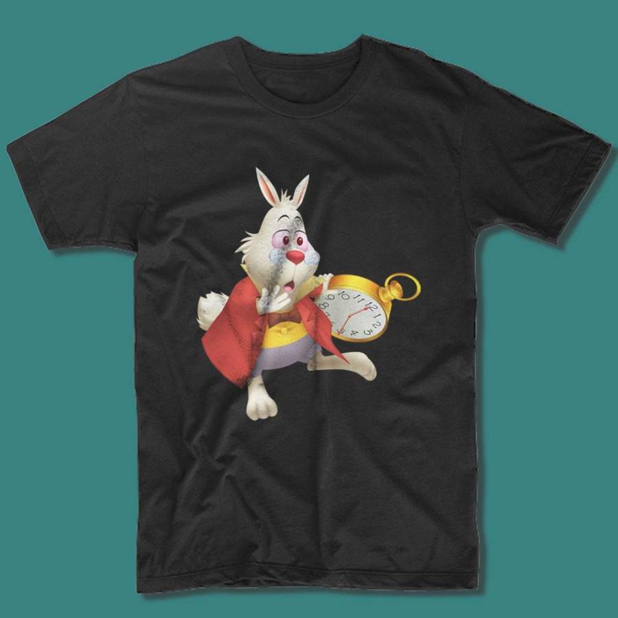 Alice In Wonderland White Rabbit Khrec Men’S T Shirt