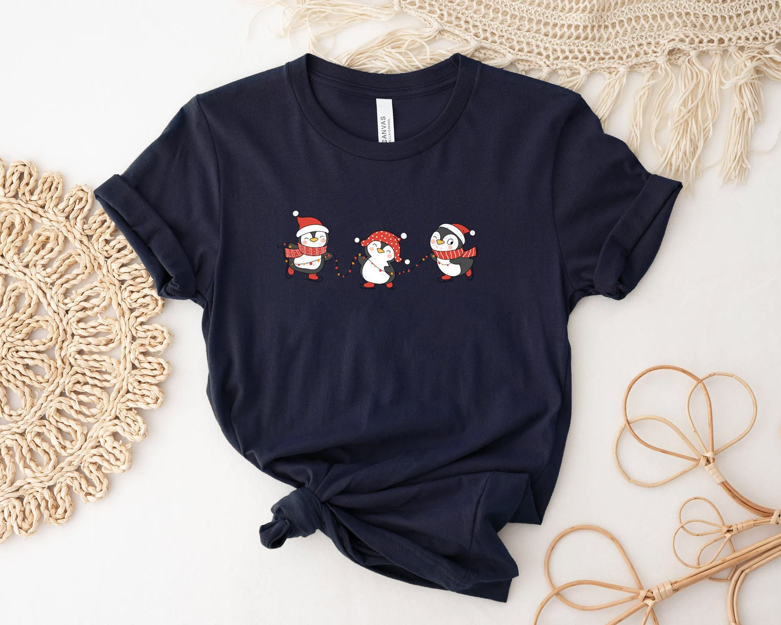 Christmas Penguin Shirt, Christmas Gift, Penguin Holiday Shirt, Christmas Family Shirt, Animal Shirt, Penguin Lover Shirt, Youth Shirt