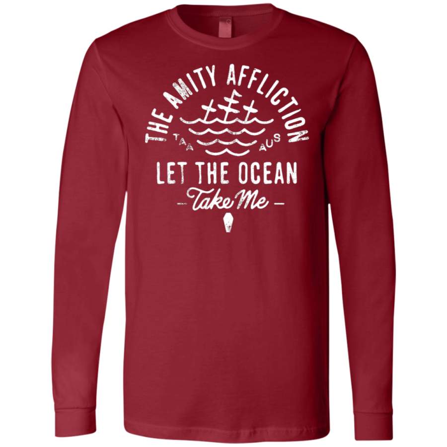 The Amity Affliction Let the Ocean Take Me Canvas Long Sleeves T-Shirt