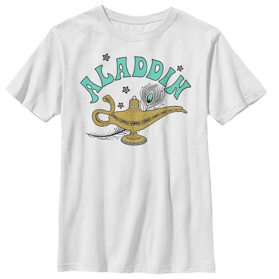 Aladdin Boy’s Vintage Lamp Magic  T Shirt