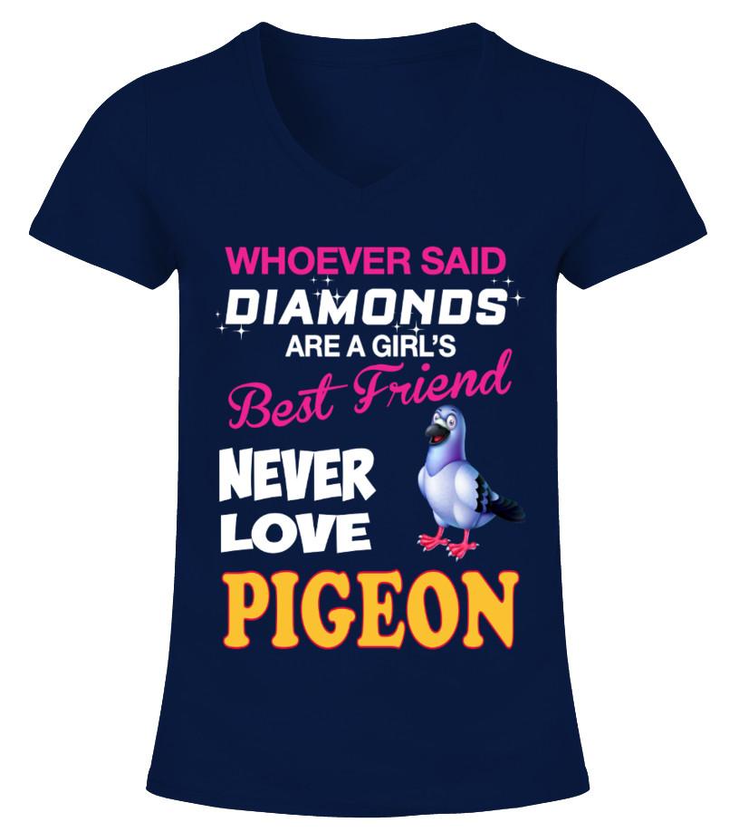 Pigeon Animals Lover T Shirts C-8Vxhs9