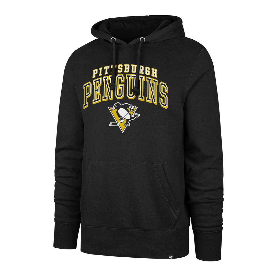 Pittsburgh Penguins Double Decker Headline Hood/Unisex Tee/3Xl