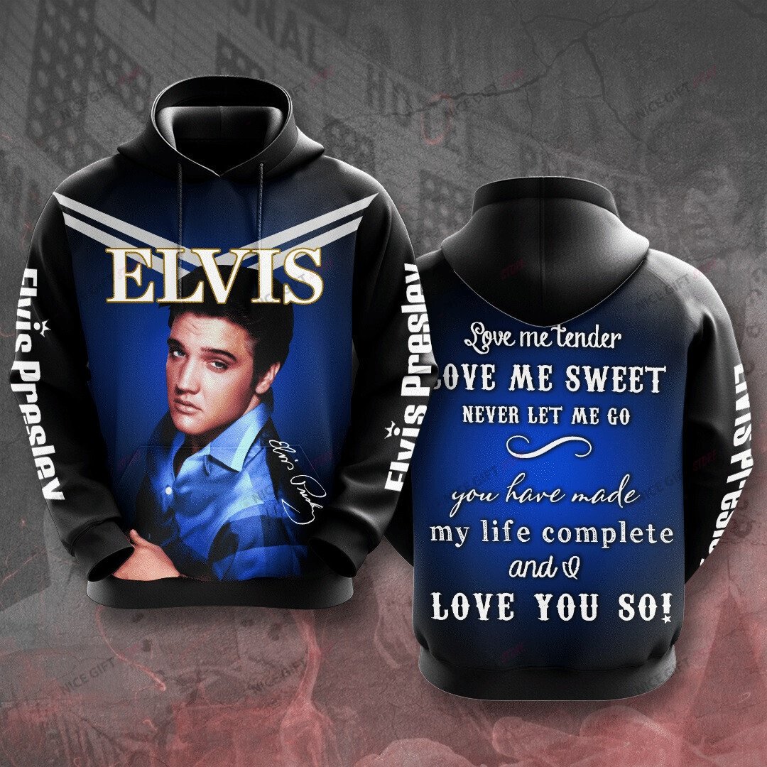 Elvis Presley Hoodie 3D 3Ho-D3U2
