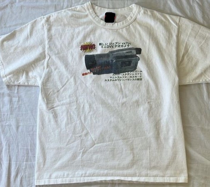 Vintage Sony DCR VX700 Video Camera Tee Shirt Outfit