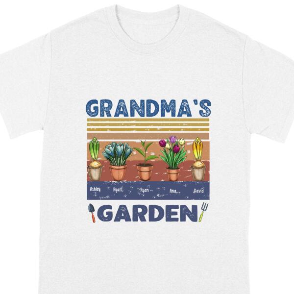 Grandma’S Garden  | Personalized Shirt