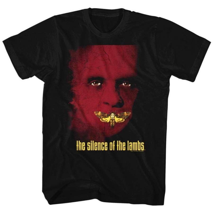 Silence Of The Lambs Horror Film Hannibal Lecter Moth Adult T-Shirt Fashion Round Neck Tops Size S – 4Xl