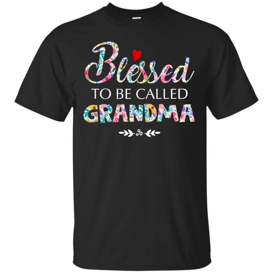 AGR Blessed to be called grandma shirt