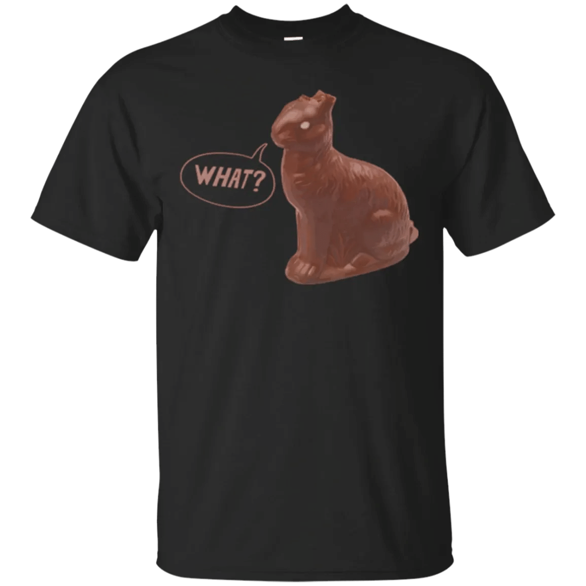 Shop Funny Chocolate Bunny Easter April Fools Easter T-Shirt