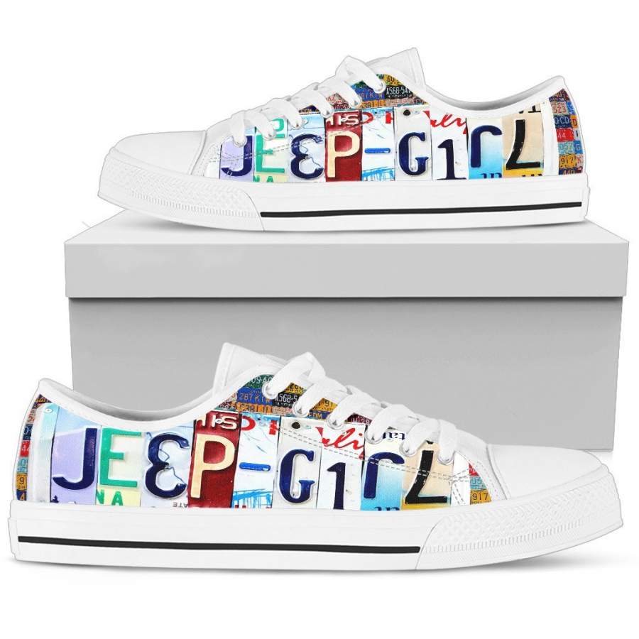 Jeep Girl Low Top Shoes for Women - VMTee