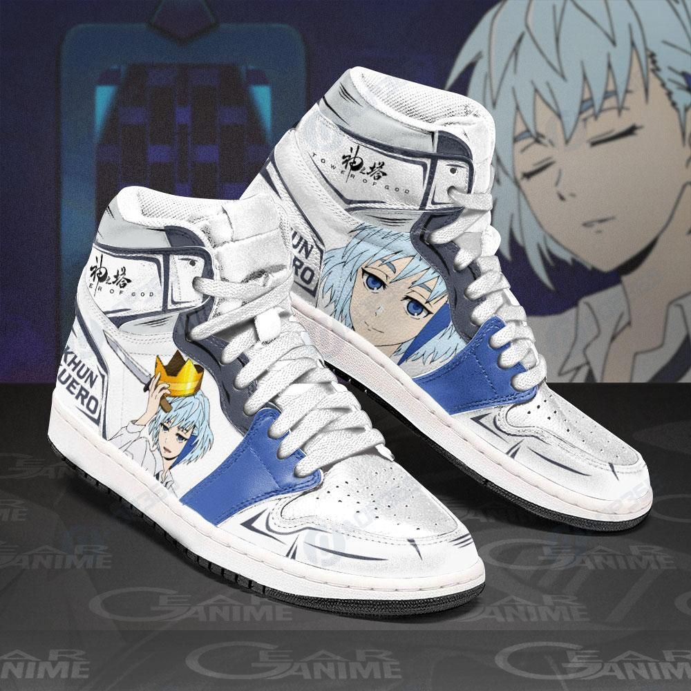 Tower Of God Khun Aguero Sneakers Custom Anime Shoes Air Jordan 13 Shoes Hajd2403481