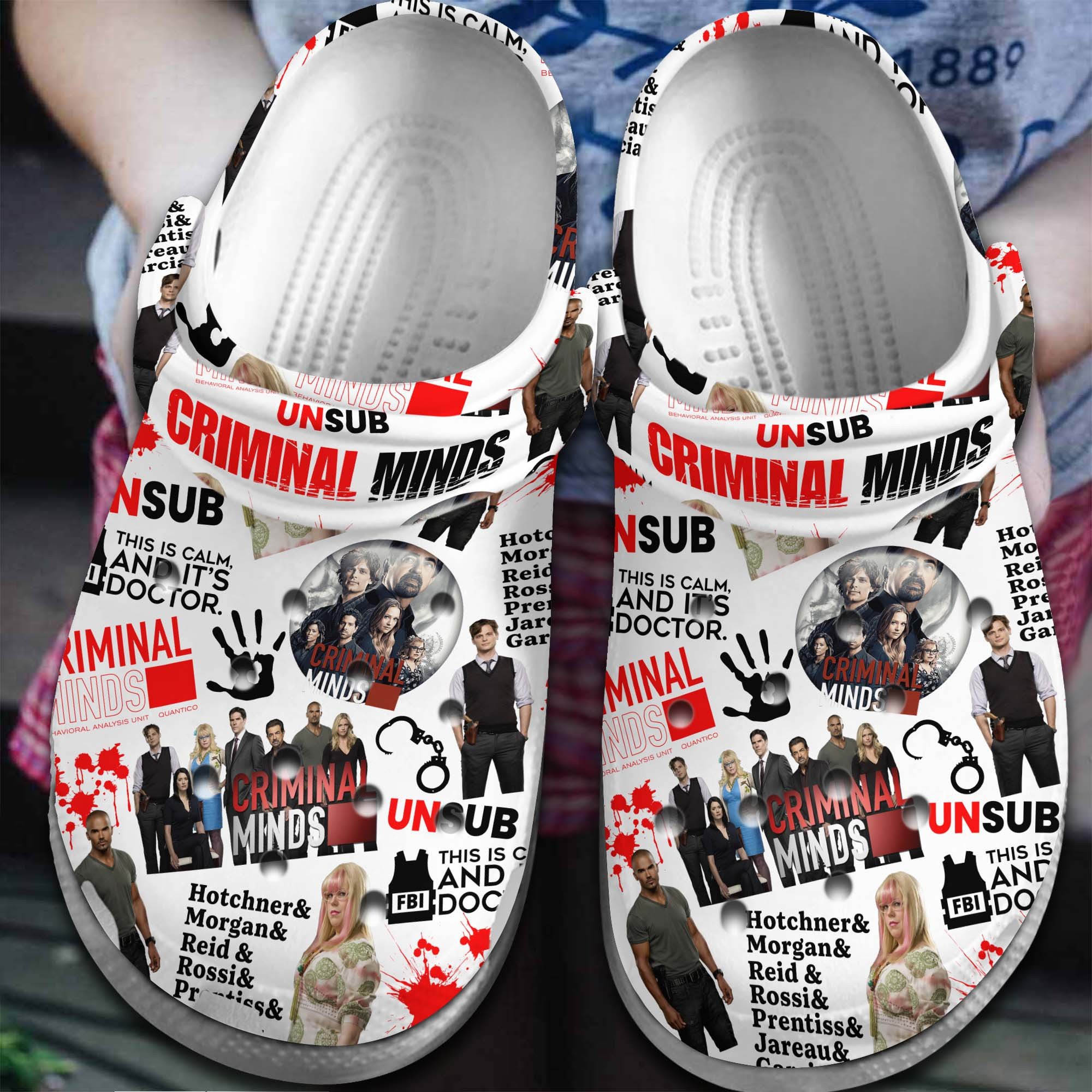 Criminal Minds Tv Series Crocss Clogs For Men Women And Kid Cgi9Nihd