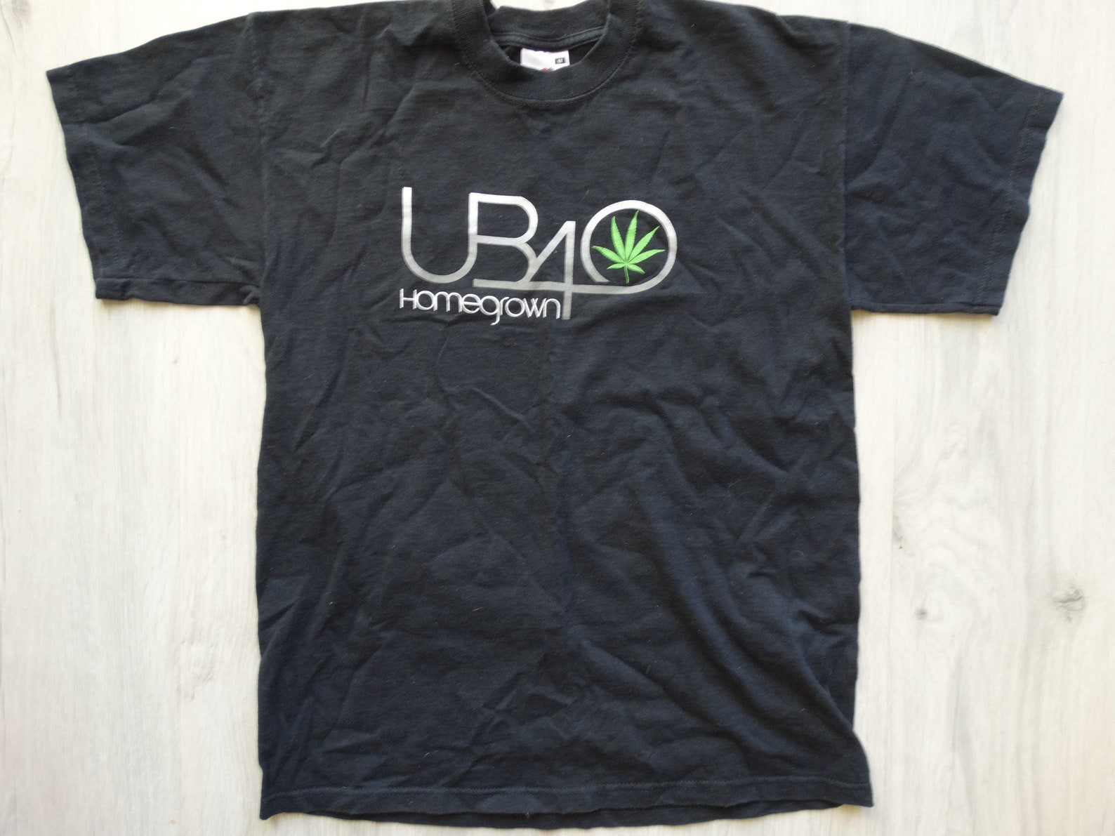 Vtg Ub40 Tour Shirt Homegrown Ub40 Album Reggae T-Shirt