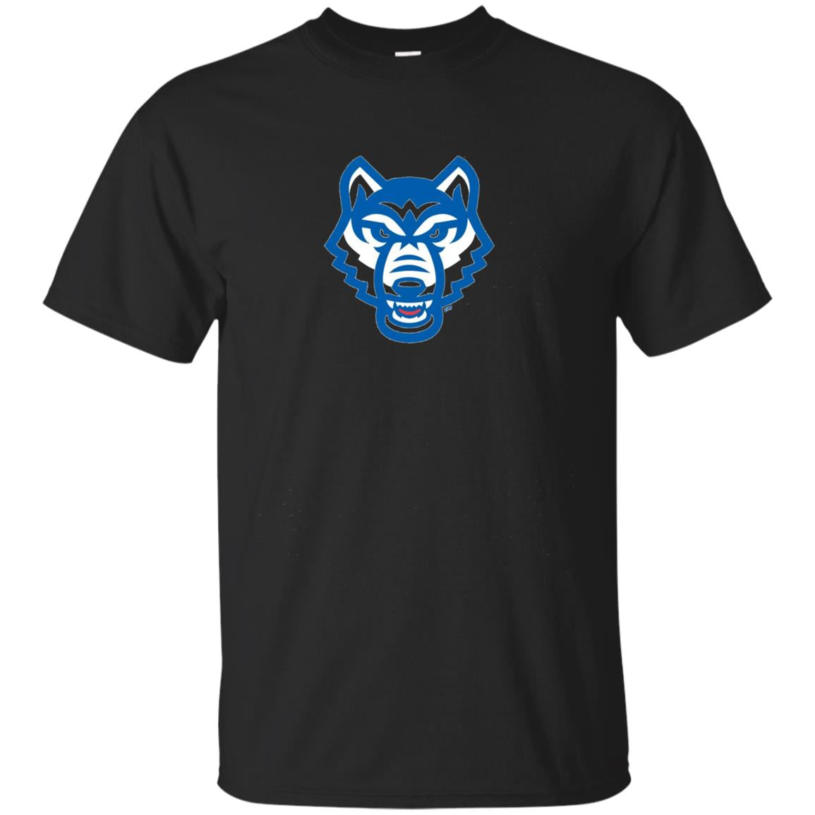 West Georgia UWG Wolves Wolf Head Long Sleeve T-Shirt