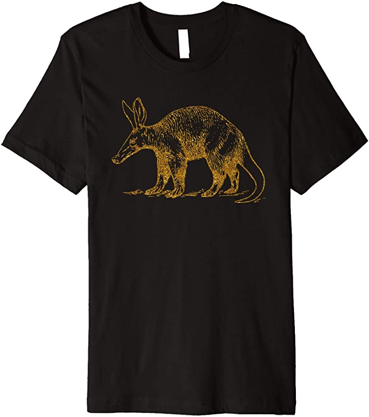 Aardvark Gift For Women Girl Anteater Animal Mammal Lover Premium T-Shirt