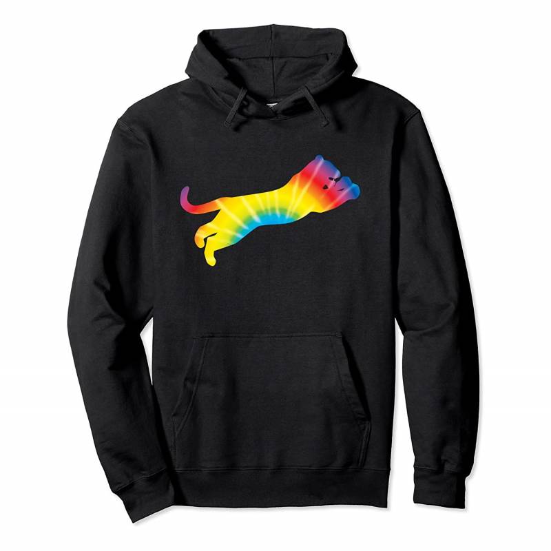 Tie Dye Cougar Rainbow Print Puma Animal Hippie Peace Gift Pullover Hoodie, T-Shirt, Sweatshirt, Tank Top, Racerback, Dolman