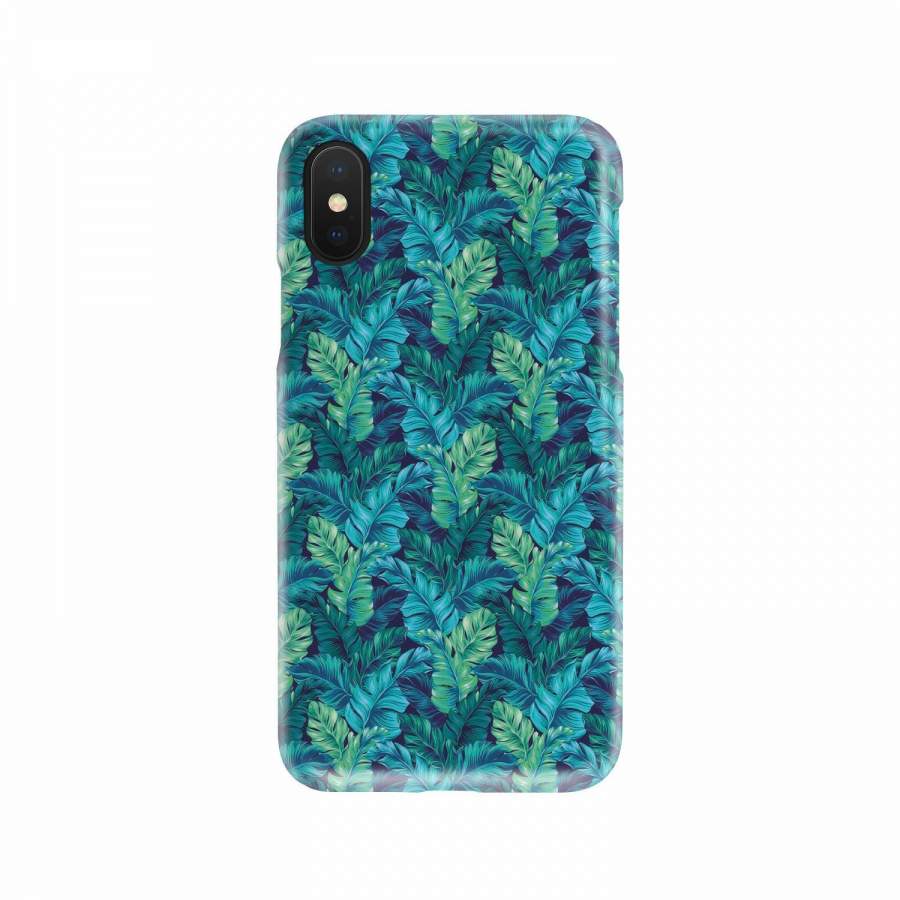 Hawaii Tropical Palm Leaves Pattern Print Iphone Android Phone Cases Ha8447