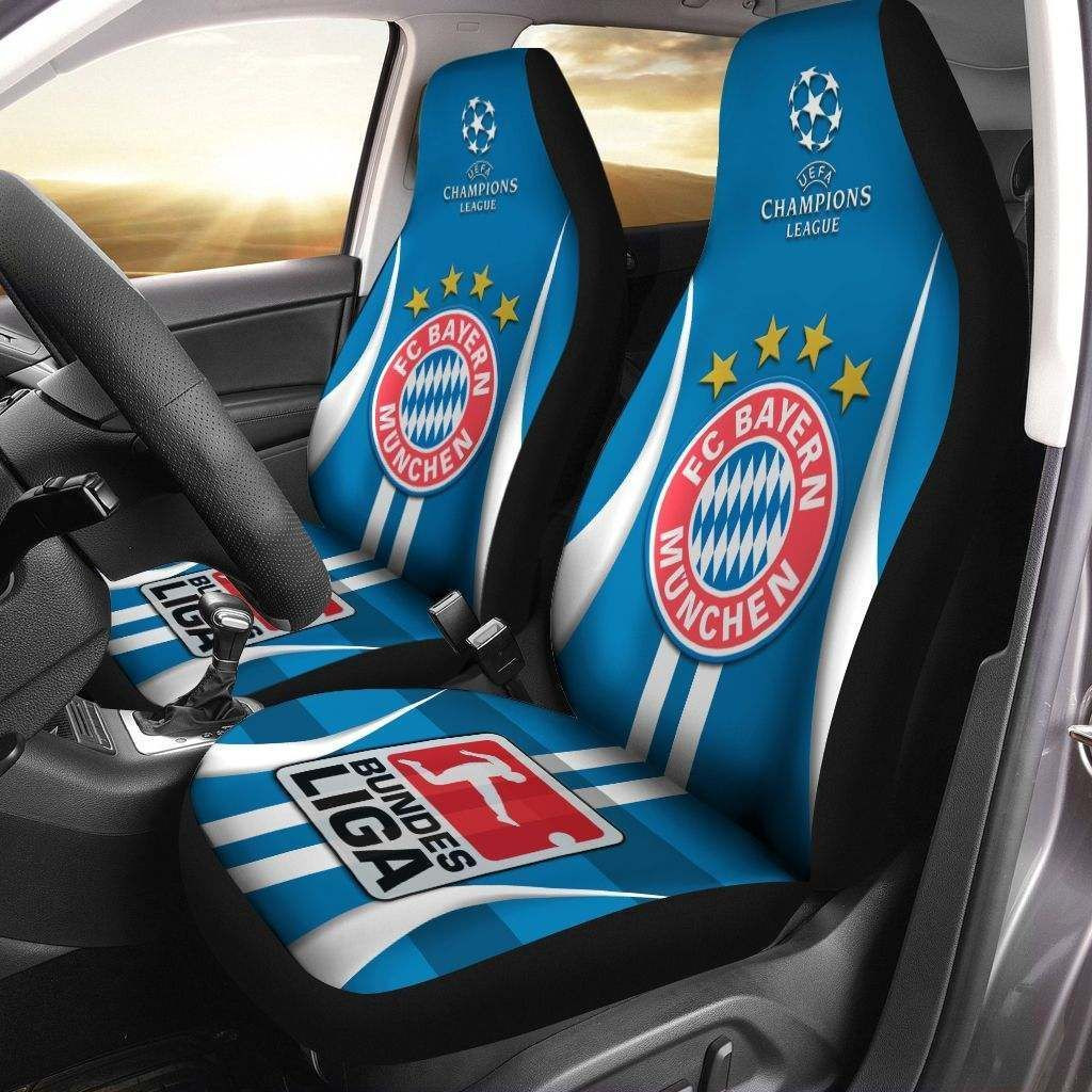 Bayern Muchen Car Seat Cover Ver 3 (Set Of 2)