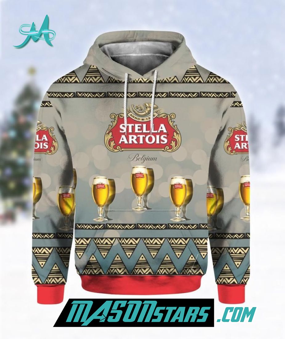 Stella Artois Beer Pullover Hoodie
