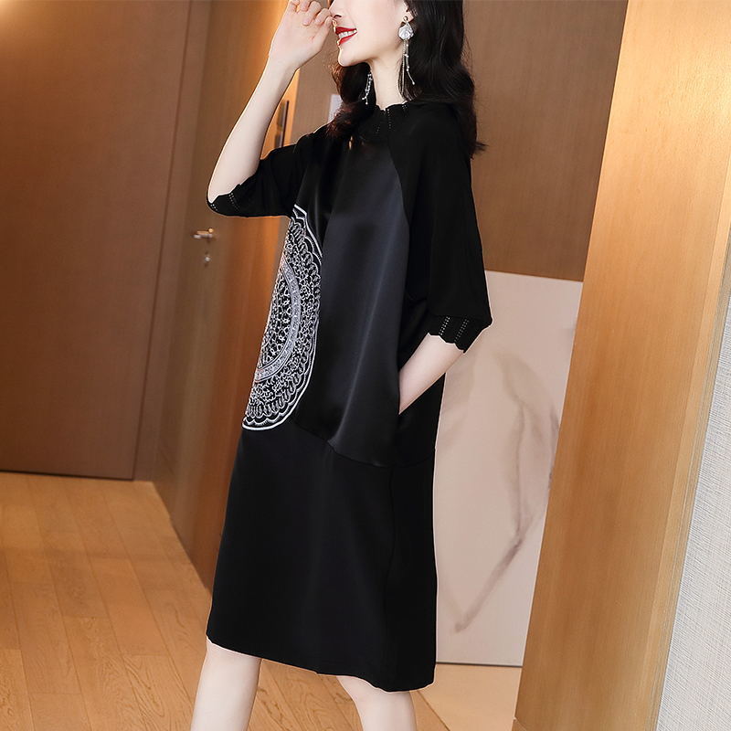 Women Dress Acetic Acid Dress Female 2022 Summer A-line New Loose Temperament Is Thin Vast Embitch Skirt Korean Style Tops alx