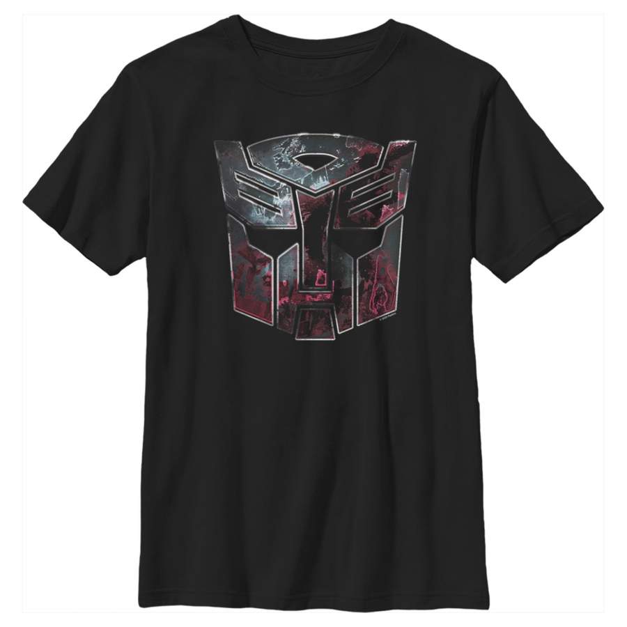 Transformers Boy’s Autobot Rusted Logo  T-Shirt