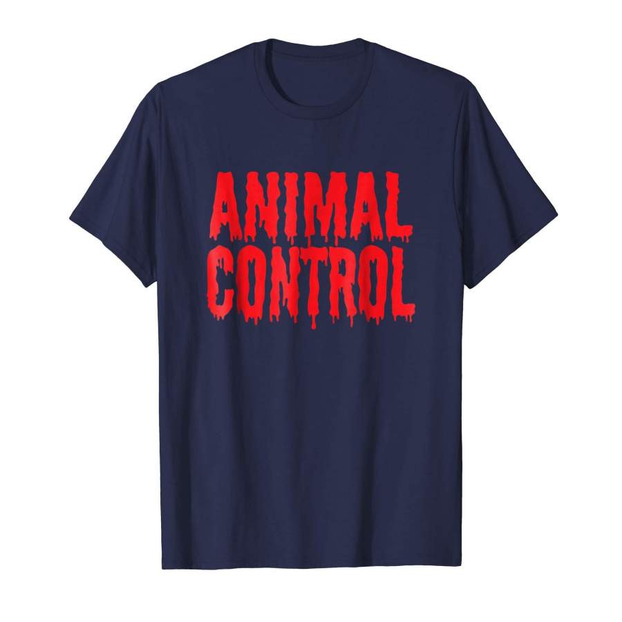 Animal Control Group and Couples Halloween Costume T-shirt