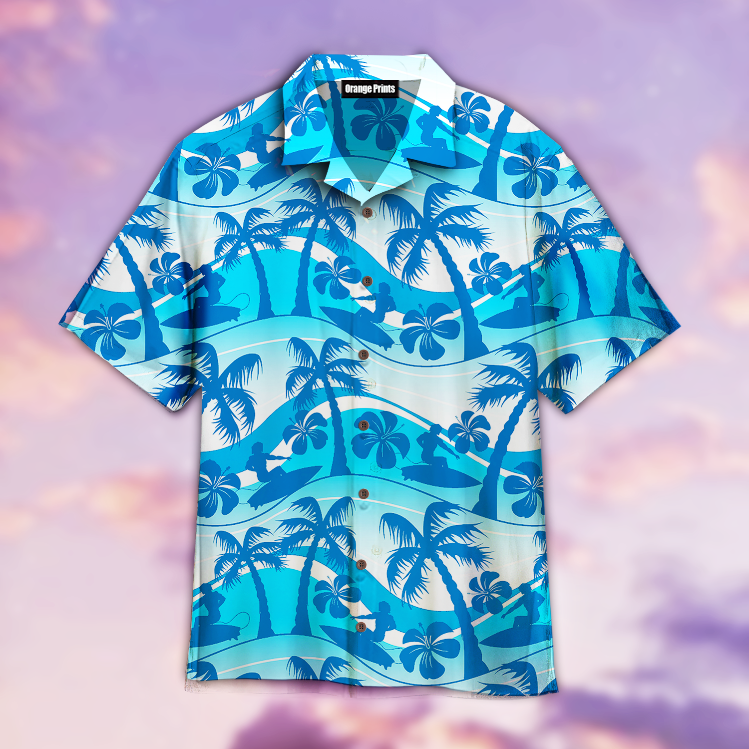 Surfer Palm Tree Aloha Hawaii Shirts For Men Women Ha91858