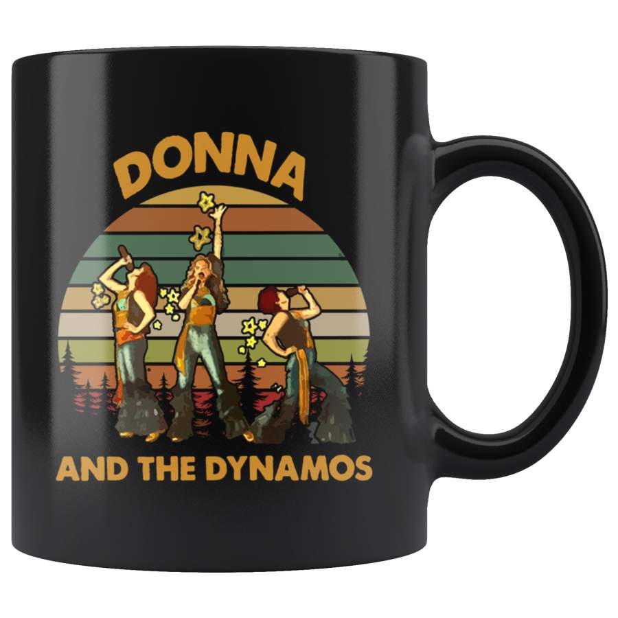 Donna And The Dynamos, Classic Vintage Retro Design Mug TL