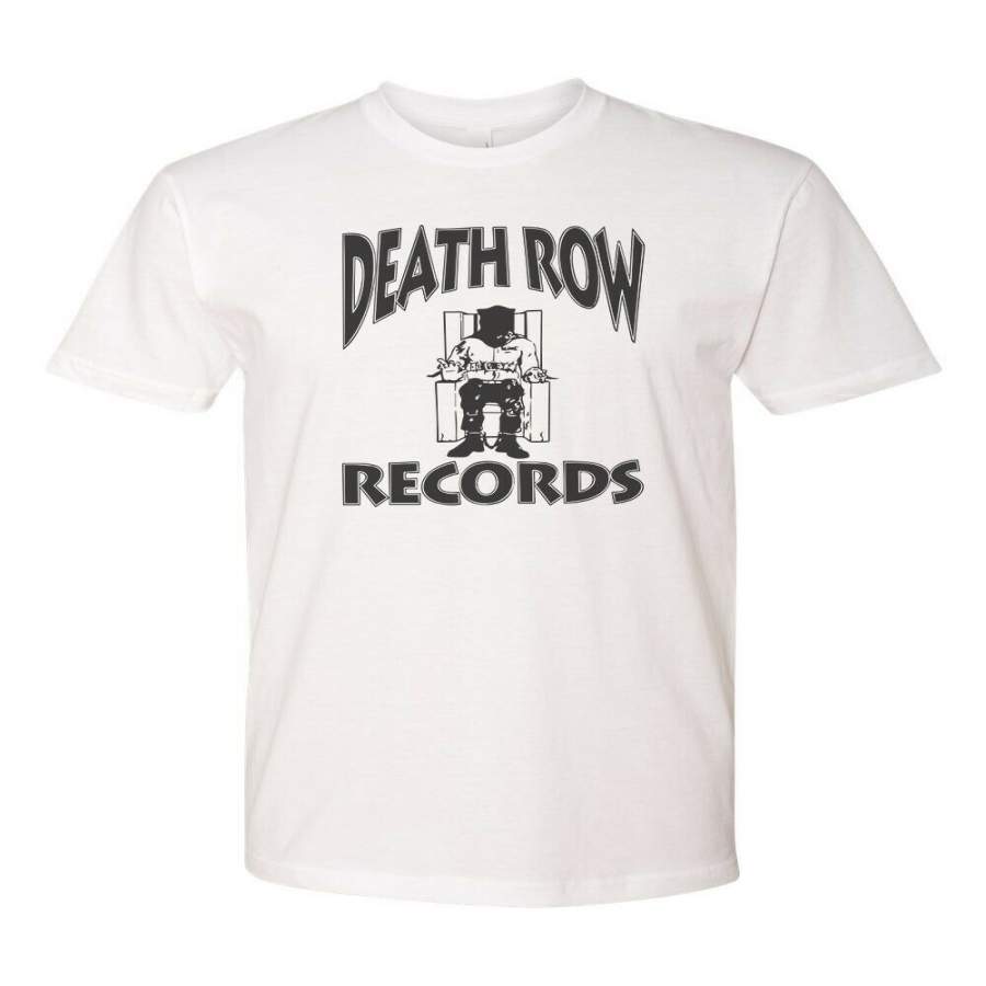death row records shirt white