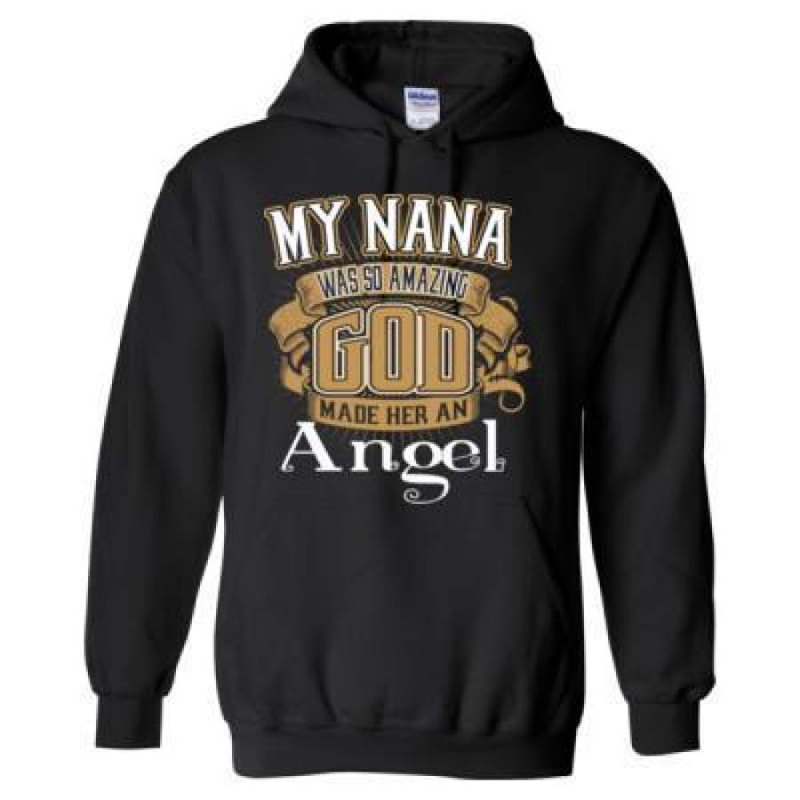 AGR My Nana Was So Amazing God Made Him An Angel – Heavy Blend™ Hooded Sweatshirt